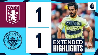 Extended Highlights  Aston Villa 11 Man City  Haaland amp Bailey Goals  Premier League [upl. by Novel]