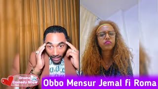 Obbo Mensur Jemal fi Rome Baadhaadhina jechuun amaga [upl. by Levey]