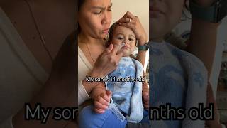 How to clean BABY nose with Saline Water [upl. by Foscalina640]