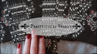 Practicing in Secret  Witchcraft 101 [upl. by Millhon]