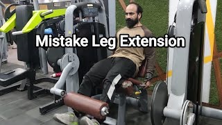 Mistake Leg Extension Fix This 👍 motivation video viralvideo trending [upl. by Bonney]