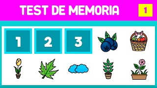 TEST DE MEMORIA  MEMORIA VISUAL PARA ADULTOS  JOGO DA MEMORIA VISUAL [upl. by Shirlie]