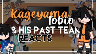 Kageyama Tobio and His Past Team Reacts  Part 1  Haikyuu  𝖆𝖉 𝖕𝖔𝖘𝖙𝖊𝖗𝖚𝖒 [upl. by Rica]