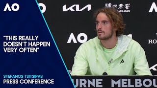 Stefanos Tsitsipas Press Conference  Australian Open 2024 Second Round [upl. by Eussoj]