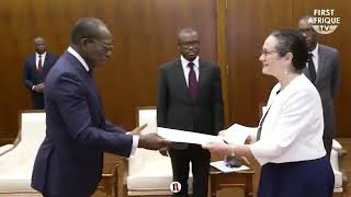 DIPLOMATIE  LE BENIN ACCUEILLE DE NOUVEAUX AMBASSADEURS [upl. by Lienad40]