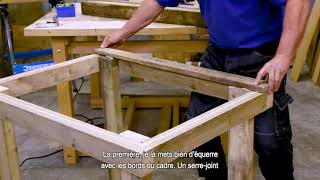 Comment fabriquer un établi avec des palettes [upl. by Cattan]