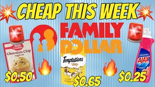 🚨FAMILY DOLLAR CHEAP THIS WEEK🚨UNDER 6 DEALS🤯 025 FEBREZE SMALL SPACES🚨 [upl. by Zeuqcaj]