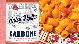 CARBONE Spicy Vodka Pasta Sauce Review [upl. by Cecilio614]