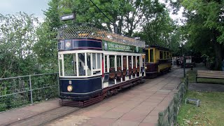 Seaton Tramway Devon a ride on tram no 8 Colyton to Seaton [upl. by Idnas]