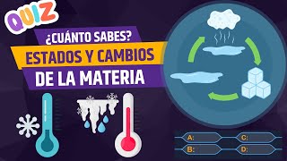 ❄️🧊Examen de estados y cambios en la materia🌡️💧 ¿Cuánto sabes de química quiz trivia prueba test [upl. by Donnie]