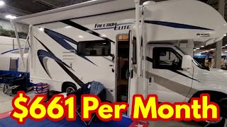 COMPACT Class C Motorhome  New 2024 THOR FREEDOM ELITE 22FEF  661 Per Month or 87995 [upl. by Notreb369]