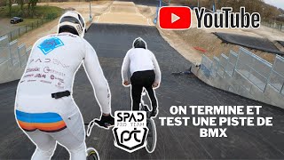 On termine et test une piste de BMXRACE avec DIGTRACKS [upl. by Nalat]