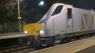 Trains at Warwick Parkway in Evening 091124 [upl. by Emilie169]