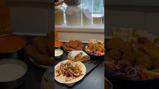 Falafel wrap recipe recipes falafel wrap shortrecipe shortrecipevideo [upl. by Gomar]