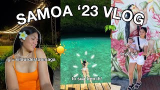 samoa 23 vlog 🌴  lourdes toomaga [upl. by Kendry281]