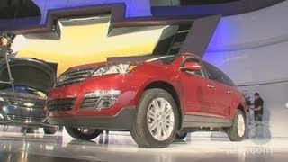 2013 Chevrolet Traverse  2012 New York Auto Show [upl. by Erdeid835]