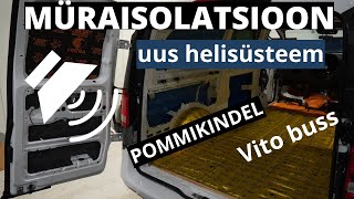 MB Vito 2023 Müraisolatsioon  Heli Upgrade [upl. by Boothman]