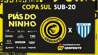 CASCAVEL X AVAÍ  COPA SUL SUB20 [upl. by Ahtenak]