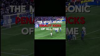 The Most Iconic Penalty Kicks Of All Time🔥💯 football soccer penalty [upl. by Enidlareg327]