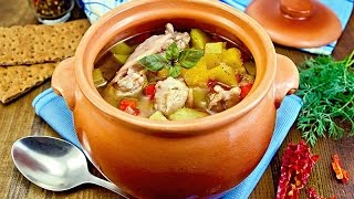 Картошка в горшочках с мясом быстро и вкусно [upl. by Av89]