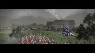 The Battle of Rorkes Drift  Zulus Vs British  Total War Cinematic Battle [upl. by Leonerd]