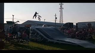 BMX Flippity Flip Stunt Riders at 2024 Stephenson County Fair [upl. by Avik]