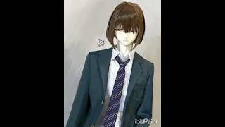 art practice drawing tiktok artdrawing doll dolls speedpaint ibispaint fyp fypyoutube [upl. by Anina]