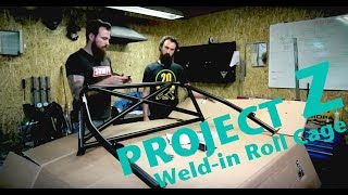 Project Z Datsun 260z Turbo part 3  Unboxing SafetyDevices Roll Cage Showoff Imports [upl. by Llennoj]