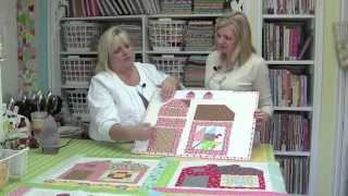 The Quilty Barn Along with Lori Holt of Bee in my Bonnet  Fat Quarter Shop [upl. by Barra]