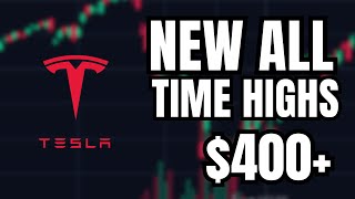 TESLA STOCK NEW ALL TIME HIGHS COMING SOON [upl. by Ihcehcu659]