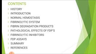 Fibrin Degradation Products [upl. by Arvie]