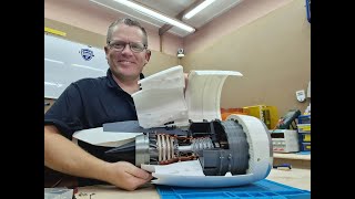 3d Printed Turbofan Engine [upl. by Assenyl]