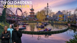 Tivoli Gardens Copenhagen  The best theme park in Copenhagen [upl. by Ramoj]