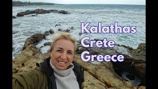 Kalathas near Chania Crete Greece 2021 december [upl. by Ariana]