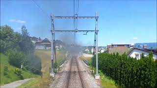 Streckensicht Bahnstrecke Immensee Luzern VHS [upl. by Eanore]