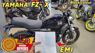 New Yamaha Fzx 2024 Model  On Road Price  With EMI  Mileage  New Offer [upl. by Goodson]