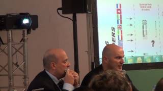 Rob Hoffman vs David Biocchi  Finale des duels de trading au salon du trading 2012 2 [upl. by Gerrald337]