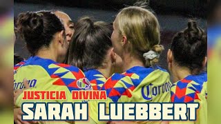 Justicia Divina Sarah Luebbert americafemenil clubamerica ligamxfemenil futbolfemenino [upl. by Nahtanhoj]