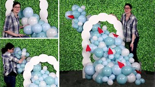 DIY Small Balloon Arch [upl. by Arretal850]