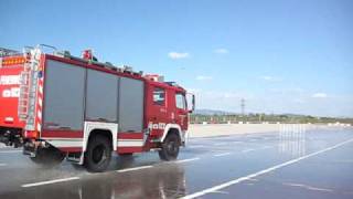 Feuerwehr Traun Fahrtechniktraining Fahrsicherheitstraining [upl. by Earb]