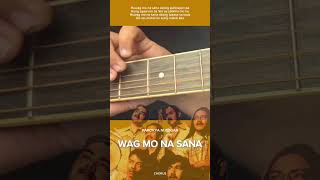 PAROKYA NI EDGAR  WAG MO NA SANA  QUICK GUITAR TUTORIAL [upl. by Oinotla]