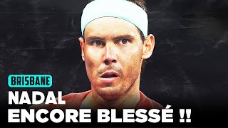 TERRIBLE  😭 Nadal BLESSÉ et FORFAIT à l’Open d’Australie 2024  la fin du rêve [upl. by Geneva]