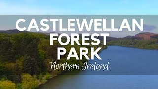 Castlewellan Forest Park Campsite Bike trail Lake amp Walks [upl. by Akienahs]