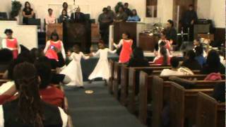 Anointing in Motion AIM Dance Ministry dancing to quotGloriousquot by Martha Munizzi wtambourines [upl. by Mina857]