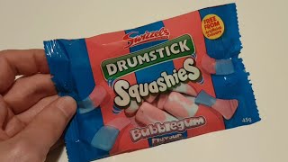 Swizzels Drumstick Squashies Bubblegum  Random Reviews [upl. by Rurik616]