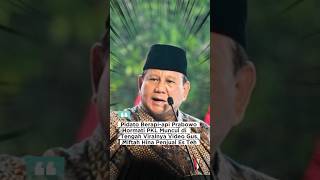 Pidato Berapi Api Prabowo Hormati PKL feedshorts [upl. by Gill]