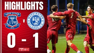 3 POINTS ON THE ROAD  Leek Town vs Warrington Rylands  Northern Premier League  Match Highlights [upl. by Arrehs]