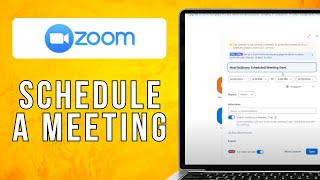 How To Schedule A Zoom Meeting And Invite Someone 2024 Easy Guide [upl. by Acira]