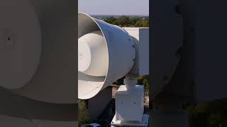 Federal Signal 2001 downtown Carrollton TX federalsignal tornadosiren sirentest youtuber shorts [upl. by Eiddet]