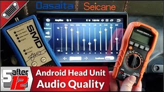 Testing the audio quality of Android head units with the SMD DD1 [upl. by Ziladnerb]